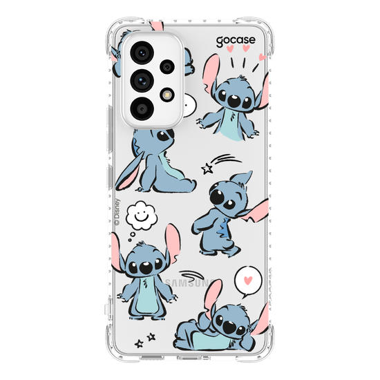 Capinha para celular  Lilo e Stitch - Rabiscos Pattern