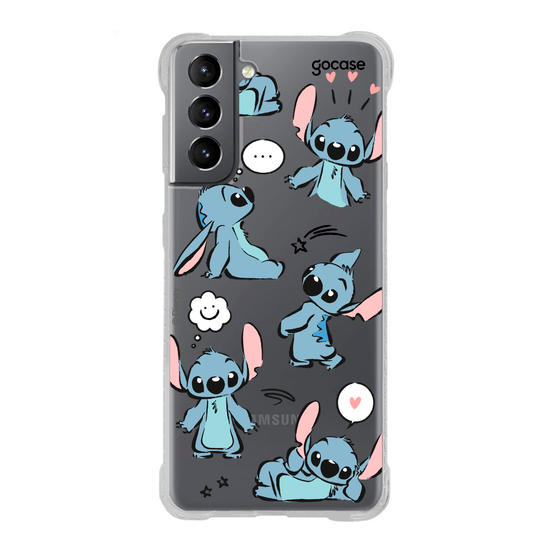Capinha para celular  Lilo e Stitch - Rabiscos Pattern
