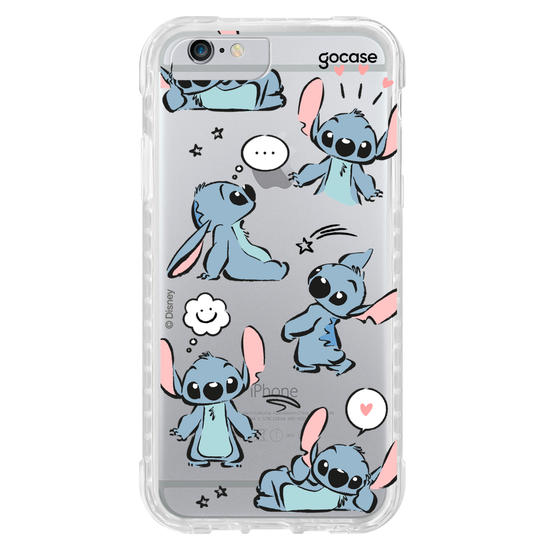 Capinha para celular  Lilo e Stitch - Rabiscos Pattern