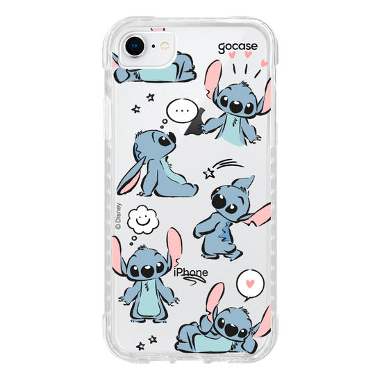 Capinha para celular  Lilo e Stitch - Rabiscos Pattern