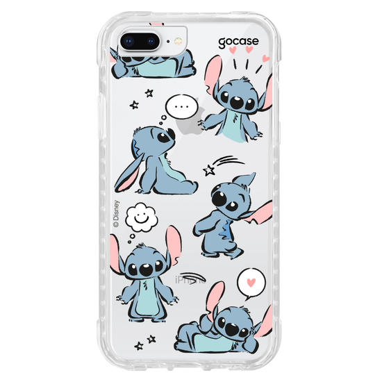 Capinha para celular  Lilo e Stitch - Rabiscos Pattern