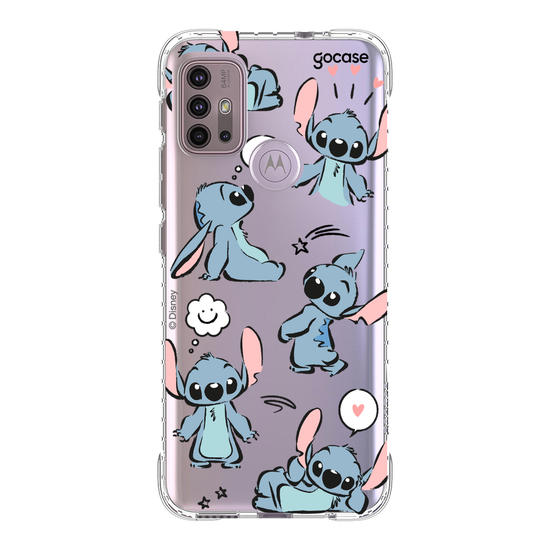 Capinha para celular  Lilo e Stitch - Rabiscos Pattern