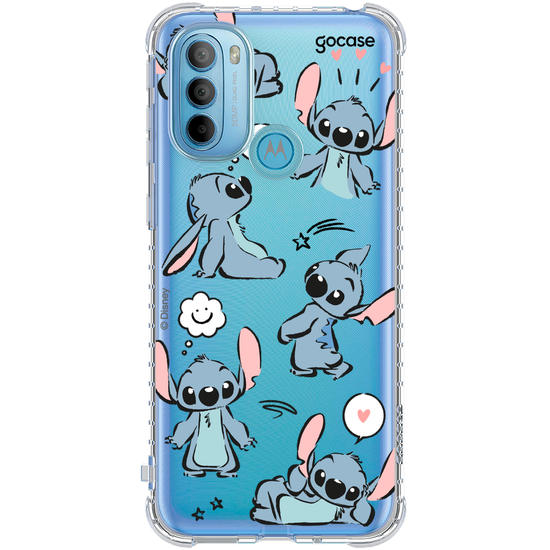 Capinha para celular  Lilo e Stitch - Rabiscos Pattern