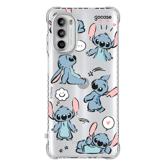 Capinha para celular  Lilo e Stitch - Rabiscos Pattern