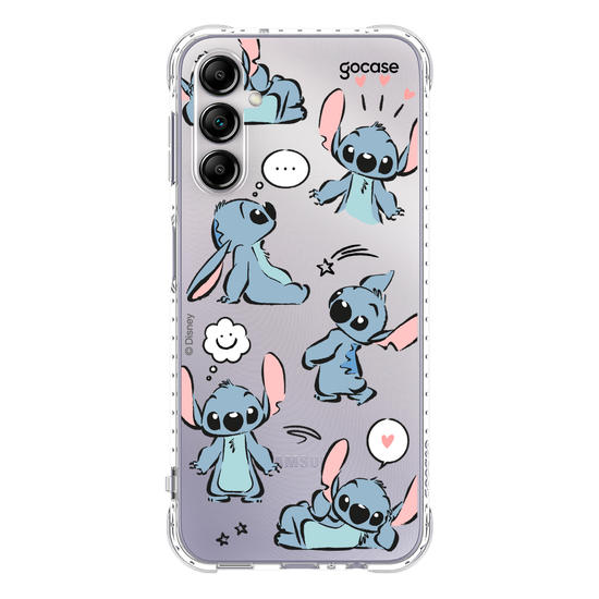 Capinha para celular  Lilo e Stitch - Rabiscos Pattern
