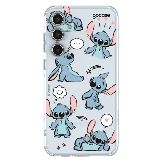 Capinha para celular  Lilo e Stitch - Rabiscos Pattern