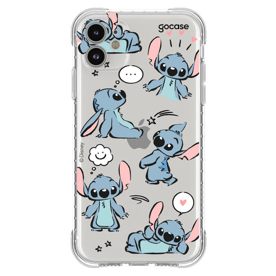 Capinha para celular  Lilo e Stitch - Rabiscos Pattern
