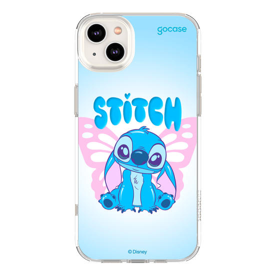 Capinha para celular  Lilo e Stitch - Cute Butterfly