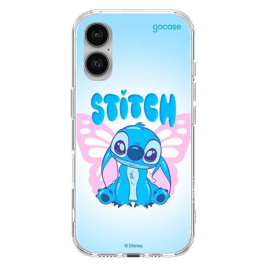 Capinha para celular  Lilo e Stitch - Cute Butterfly