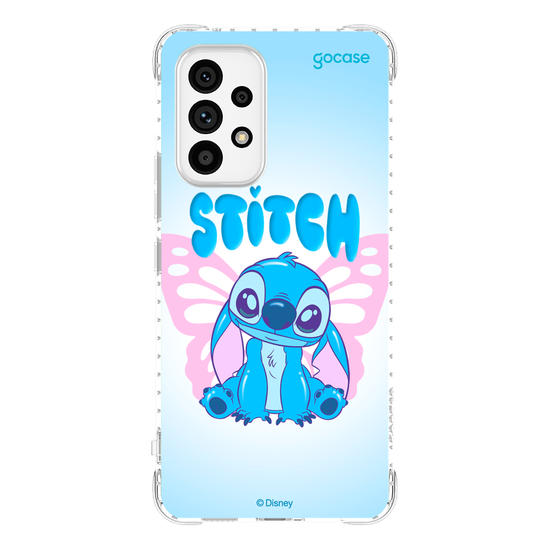 Capinha para celular  Lilo e Stitch - Cute Butterfly