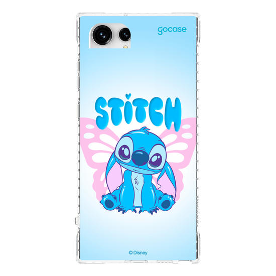 Capinha para celular  Lilo e Stitch - Cute Butterfly