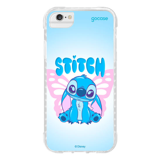 Capinha para celular  Lilo e Stitch - Cute Butterfly