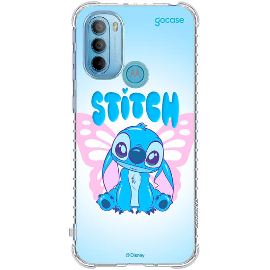 Capinha para celular  Lilo e Stitch - Cute Butterfly