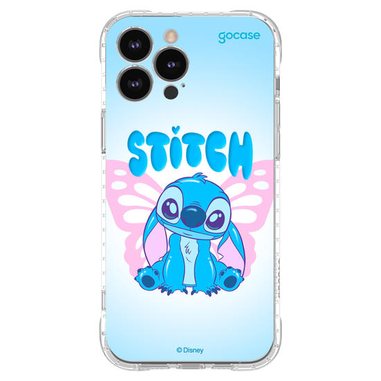 Capinha para celular  Lilo e Stitch - Cute Butterfly