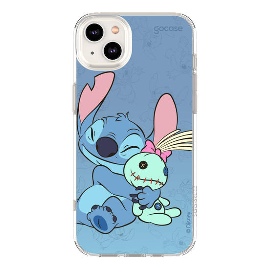 Capinha para celular  Lilo e Stitch - Melhor Abraço