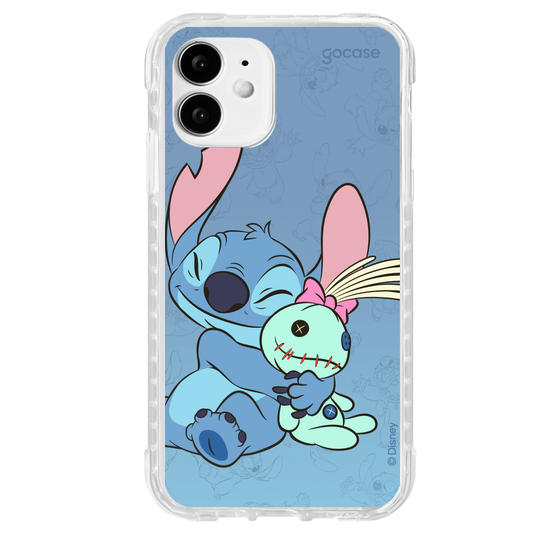 Capinha para celular  Lilo e Stitch - Melhor Abraço