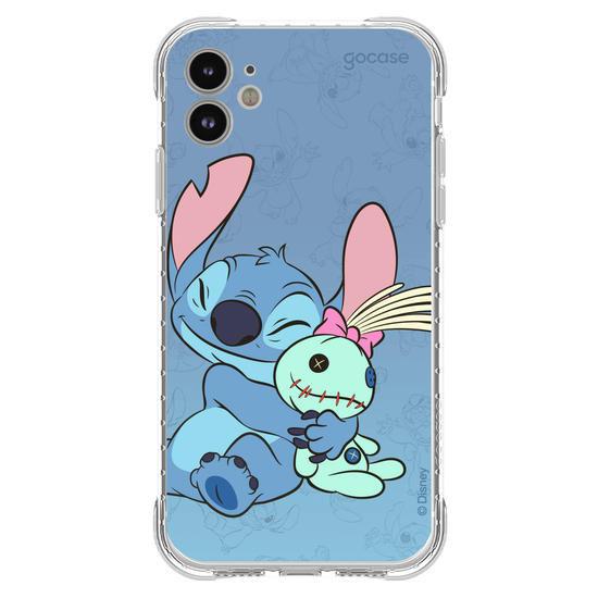 Capinha para celular  Lilo e Stitch - Melhor Abraço