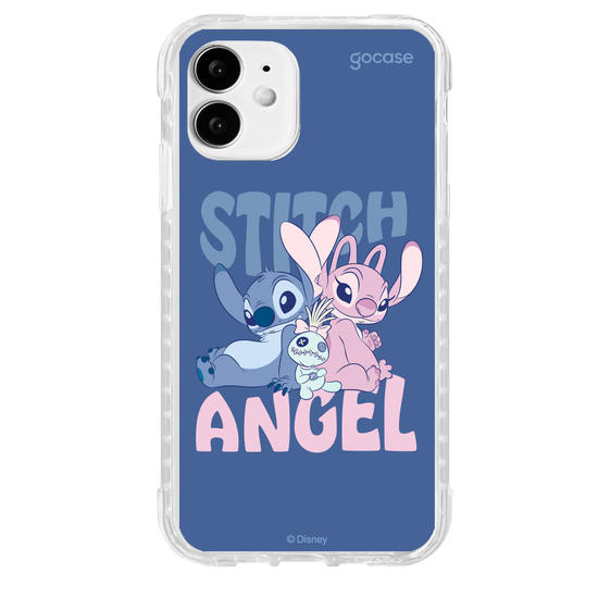 Capinha para celular  Lilo e Stitch - Stitch e Angel Duo Perfeito