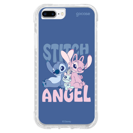 Capinha para celular  Lilo e Stitch - Stitch e Angel Duo Perfeito
