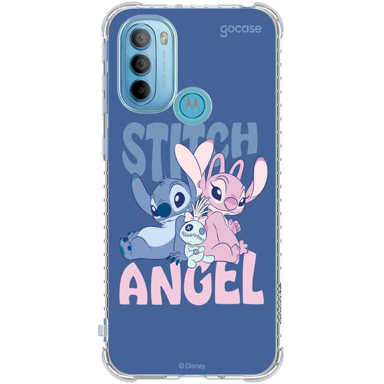 Capinha para celular  Lilo e Stitch - Stitch e Angel Duo Perfeito