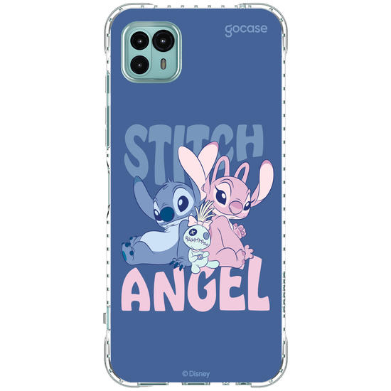 Capinha para celular  Lilo e Stitch - Stitch e Angel Duo Perfeito