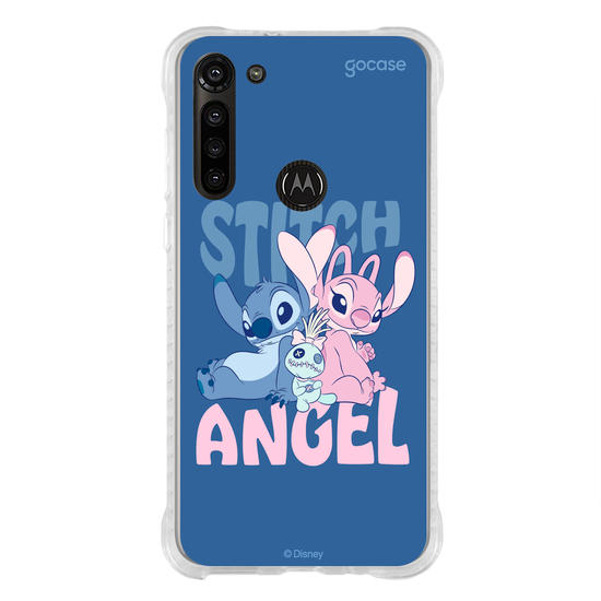 Capinha para celular  Lilo e Stitch - Stitch e Angel Duo Perfeito