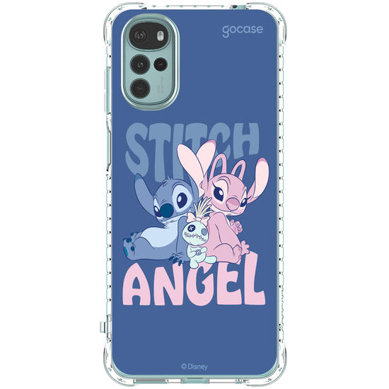 Capinha para celular  Lilo e Stitch - Stitch e Angel Duo Perfeito