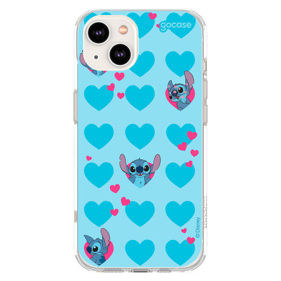 Capinha para celular  Lilo e Stitch - Hearts Of Love