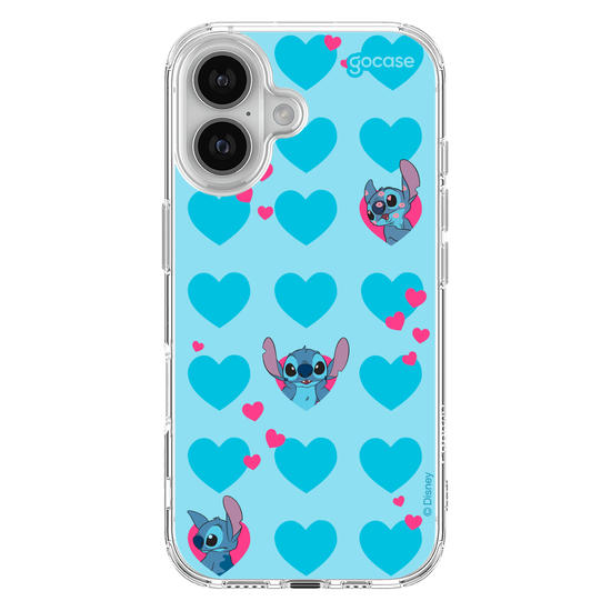 Capinha para celular  Lilo e Stitch - Hearts Of Love