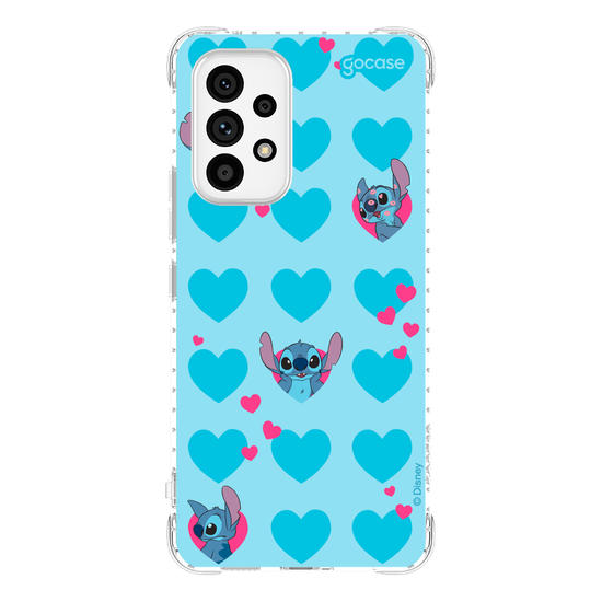 Capinha para celular  Lilo e Stitch - Hearts Of Love