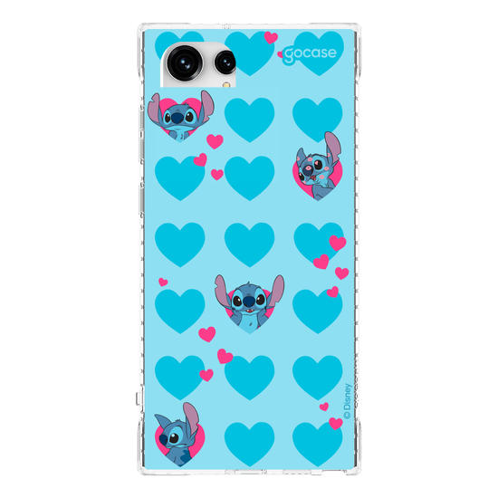 Capinha para celular  Lilo e Stitch - Hearts Of Love