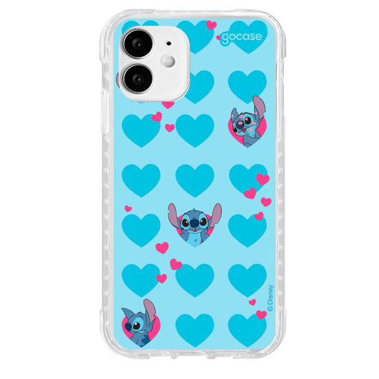 Capinha para celular  Lilo e Stitch - Hearts Of Love