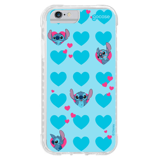 Capinha para celular  Lilo e Stitch - Hearts Of Love