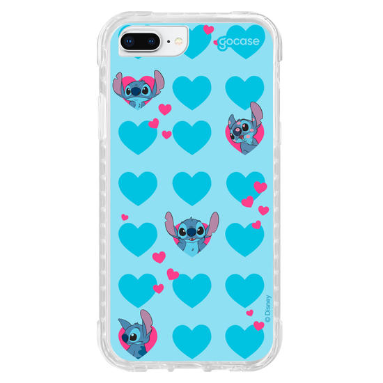 Capinha para celular  Lilo e Stitch - Hearts Of Love