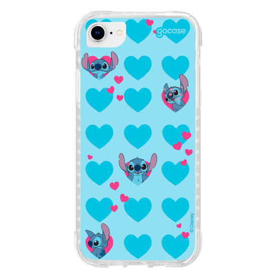 Capinha para celular  Lilo e Stitch - Hearts Of Love