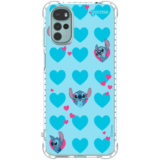 Capinha para celular  Lilo e Stitch - Hearts Of Love