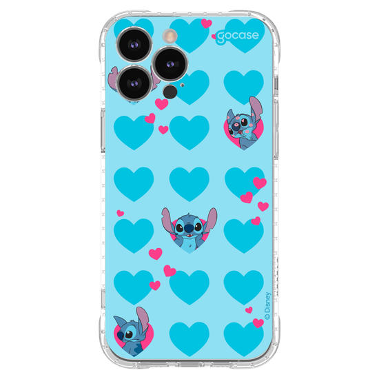 Capinha para celular  Lilo e Stitch - Hearts Of Love