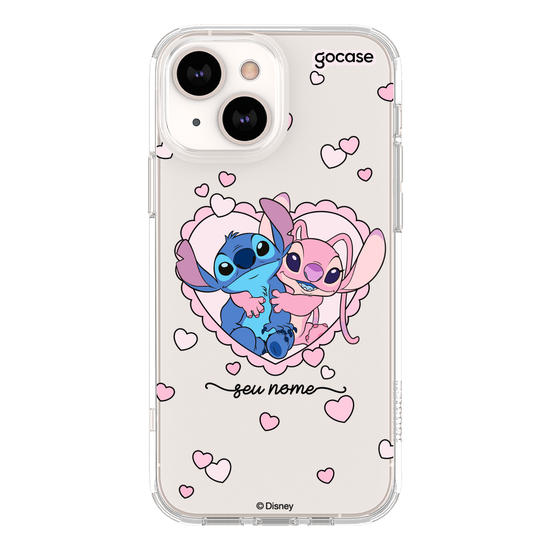 Capinha para celular Lilo & Stitch - Stitch e Angel - Par Perfeito