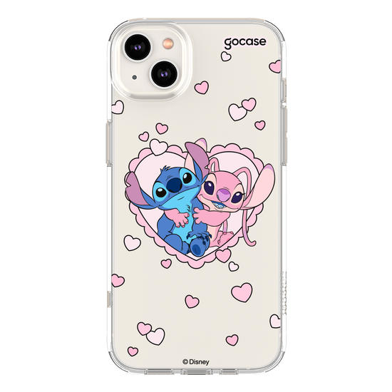 Capinha para celular  Lilo & Stitch - Stitch e Angel - Par Perfeito