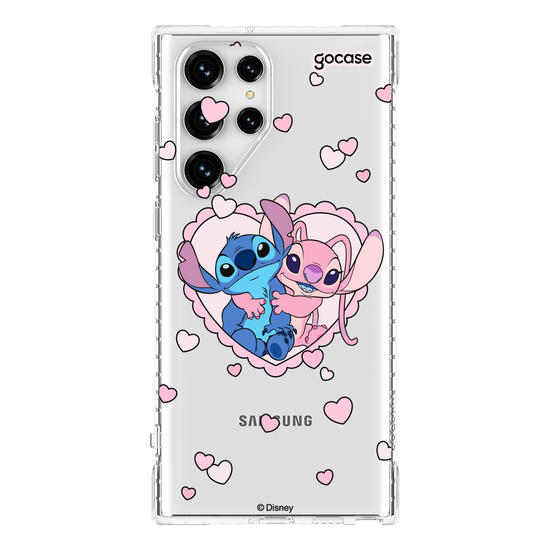 Capinha para celular  Lilo & Stitch - Stitch e Angel - Par Perfeito