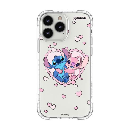 Capinha para celular  Lilo & Stitch - Stitch e Angel - Par Perfeito