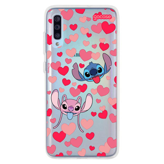  Lilo & Stitch - Pattern de Corações