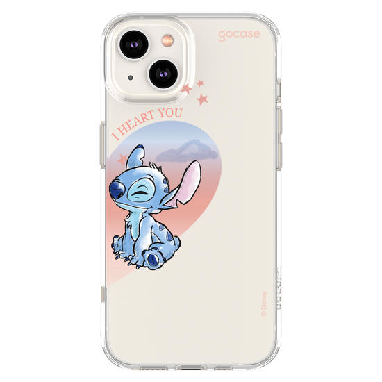 Capinha para celular  Lilo & Stitch - Metadinha Watercolor Love