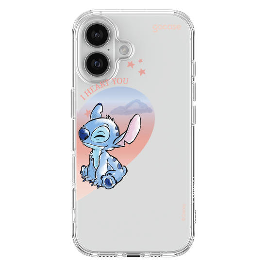 Capinha para celular  Lilo & Stitch - Metadinha Watercolor Love