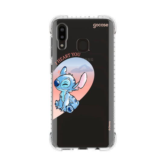 Capinha para celular  Lilo & Stitch - Metadinha Watercolor Love