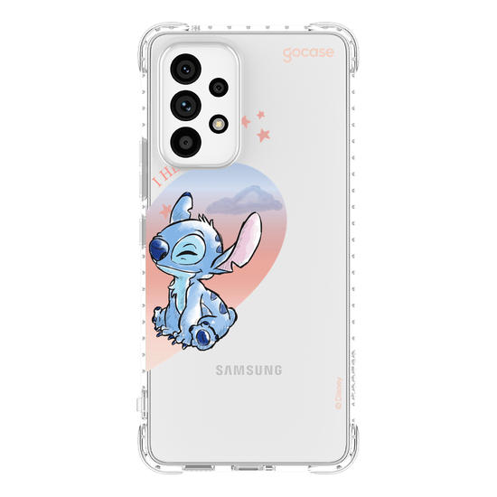 Capinha para celular  Lilo & Stitch - Metadinha Watercolor Love