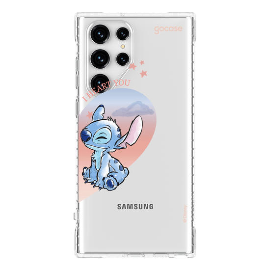Capinha para celular  Lilo & Stitch - Metadinha Watercolor Love
