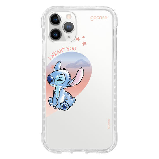 Capinha para celular  Lilo & Stitch - Metadinha Watercolor Love