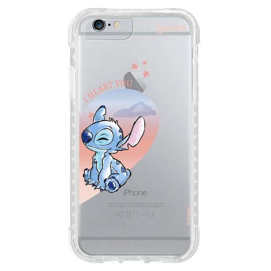 Capinha para celular  Lilo & Stitch - Metadinha Watercolor Love