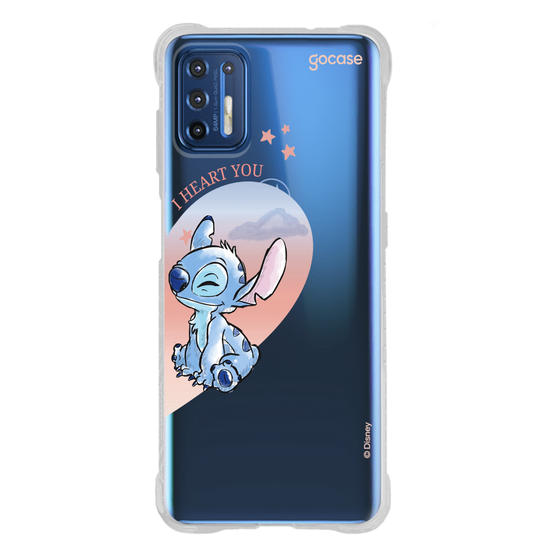 Capinha para celular  Lilo & Stitch - Metadinha Watercolor Love